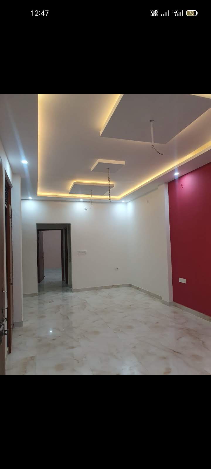 Classical French Wall Moulding Panelling with Crystal Butterfly Light - Execution #
